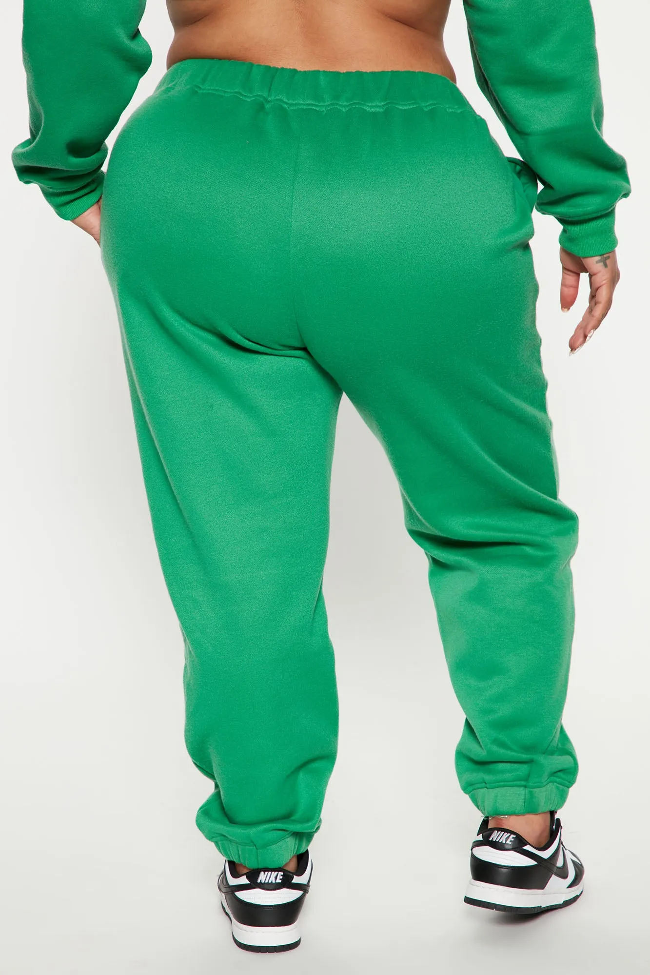 1 800 Smile Happy Face Sweatpants - Kelly Green