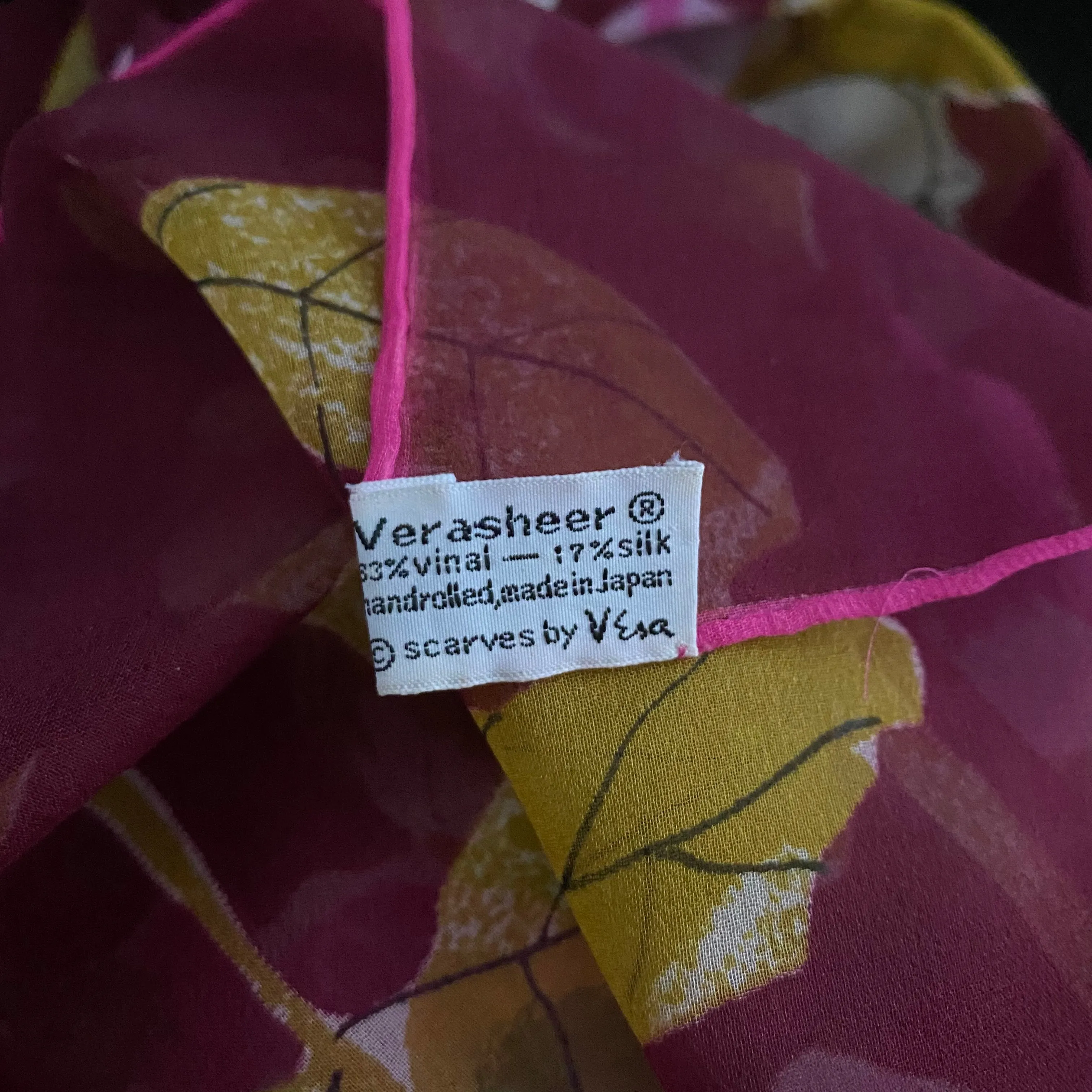 1960s Verasheer by Vera (Ladybug Logo)