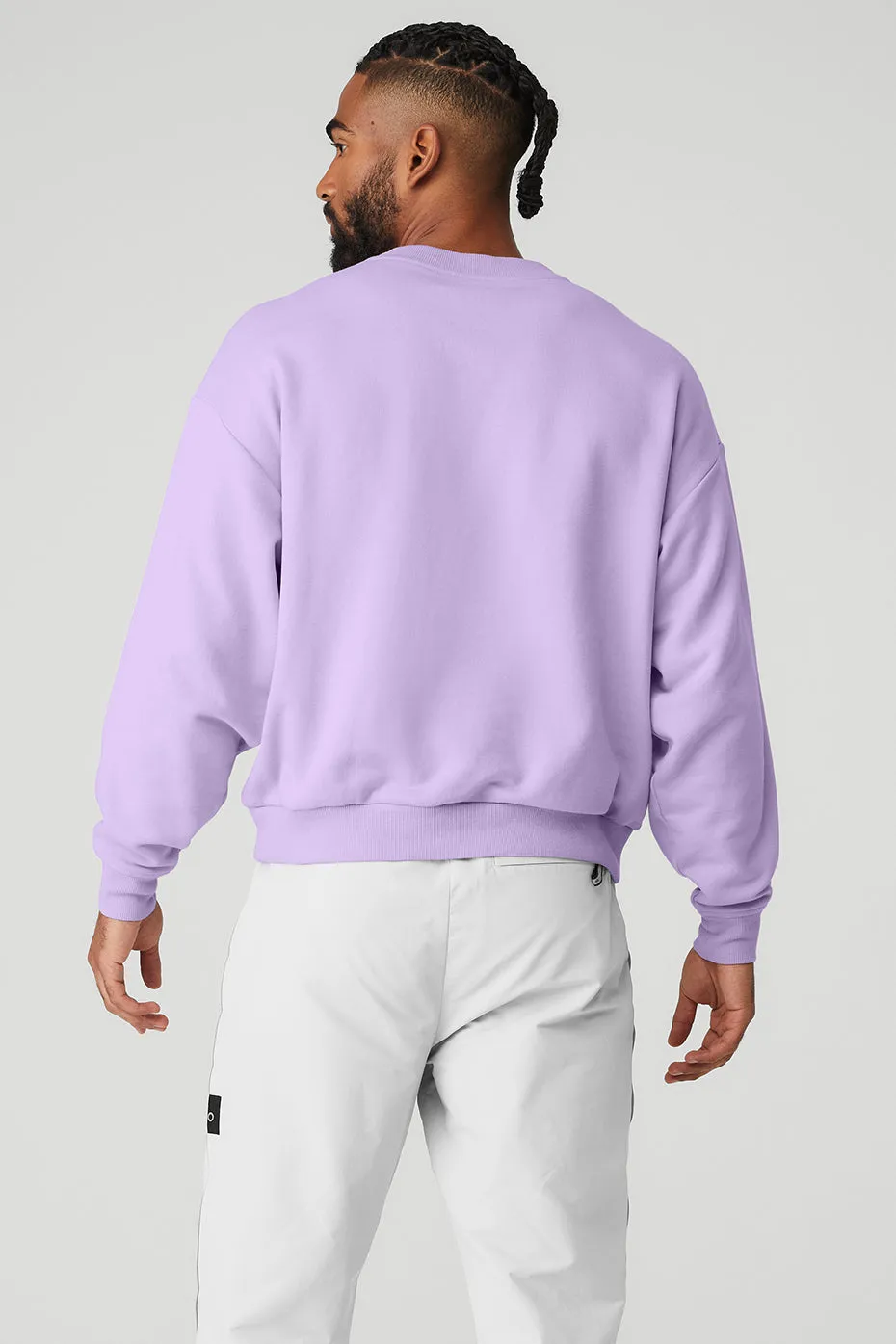 Accolade Crew Neck Pullover - Violet Skies