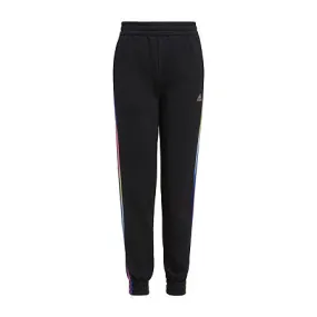 Adidas Big Girls Mid Rise Cuffed Jogger Pant