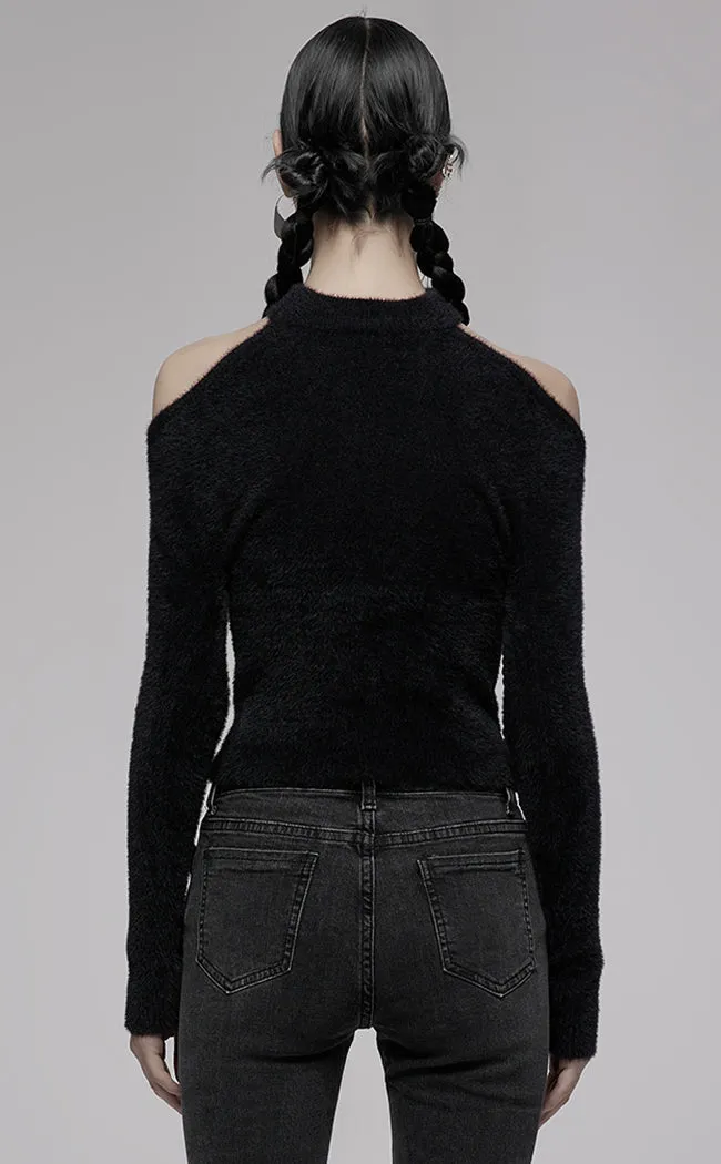 Adrienne Cold Shoulder Sweater