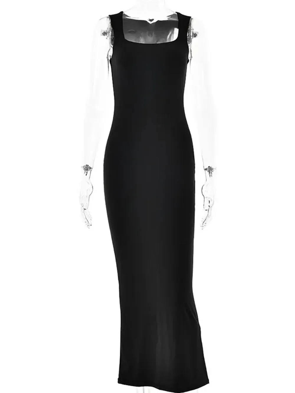 Alicia Sleeveless Bodycon Maxi Dress