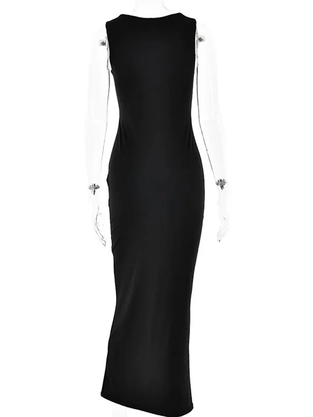 Alicia Sleeveless Bodycon Maxi Dress