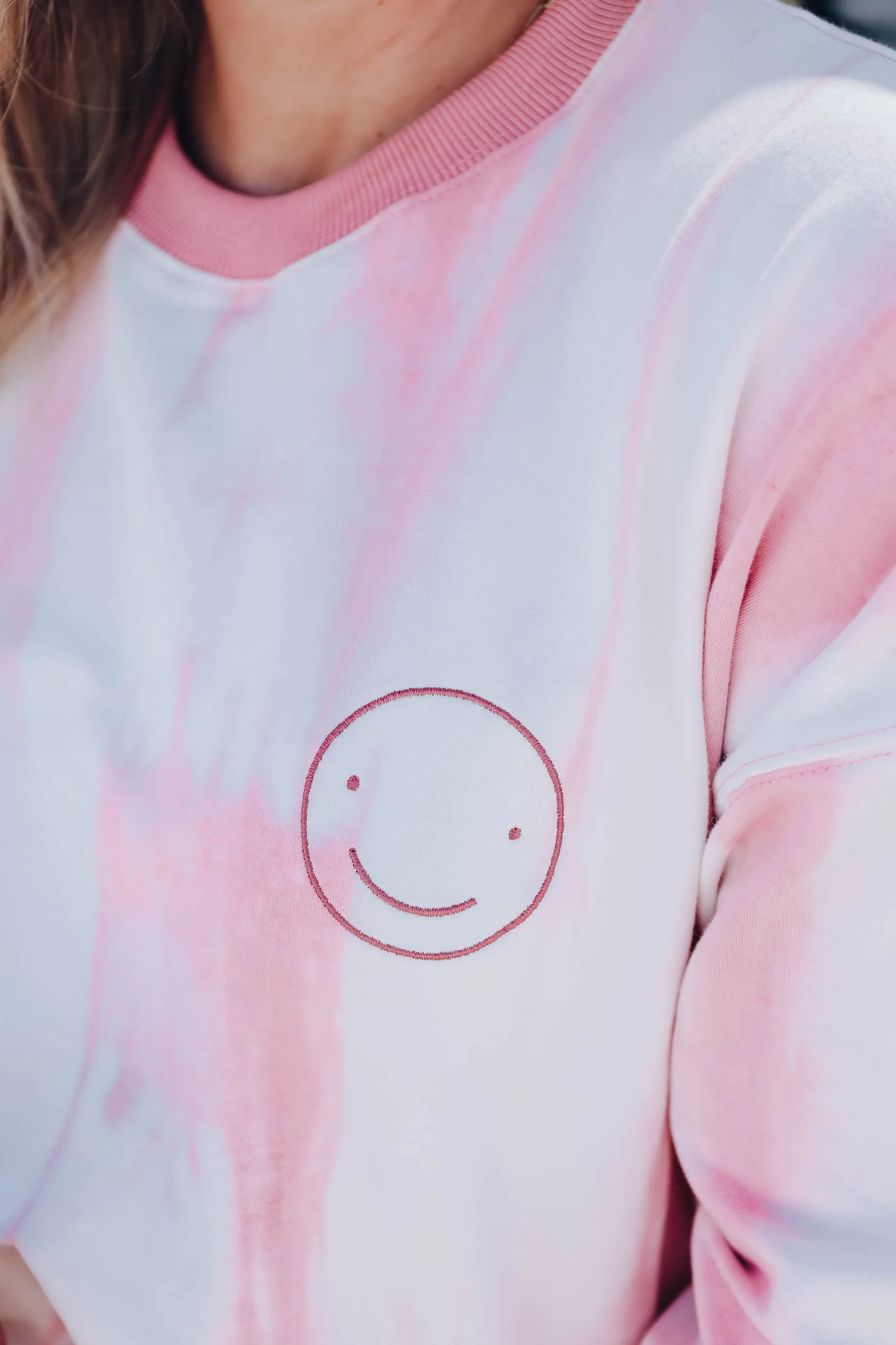 All the Smiles Tie-Dye Sweatshirt