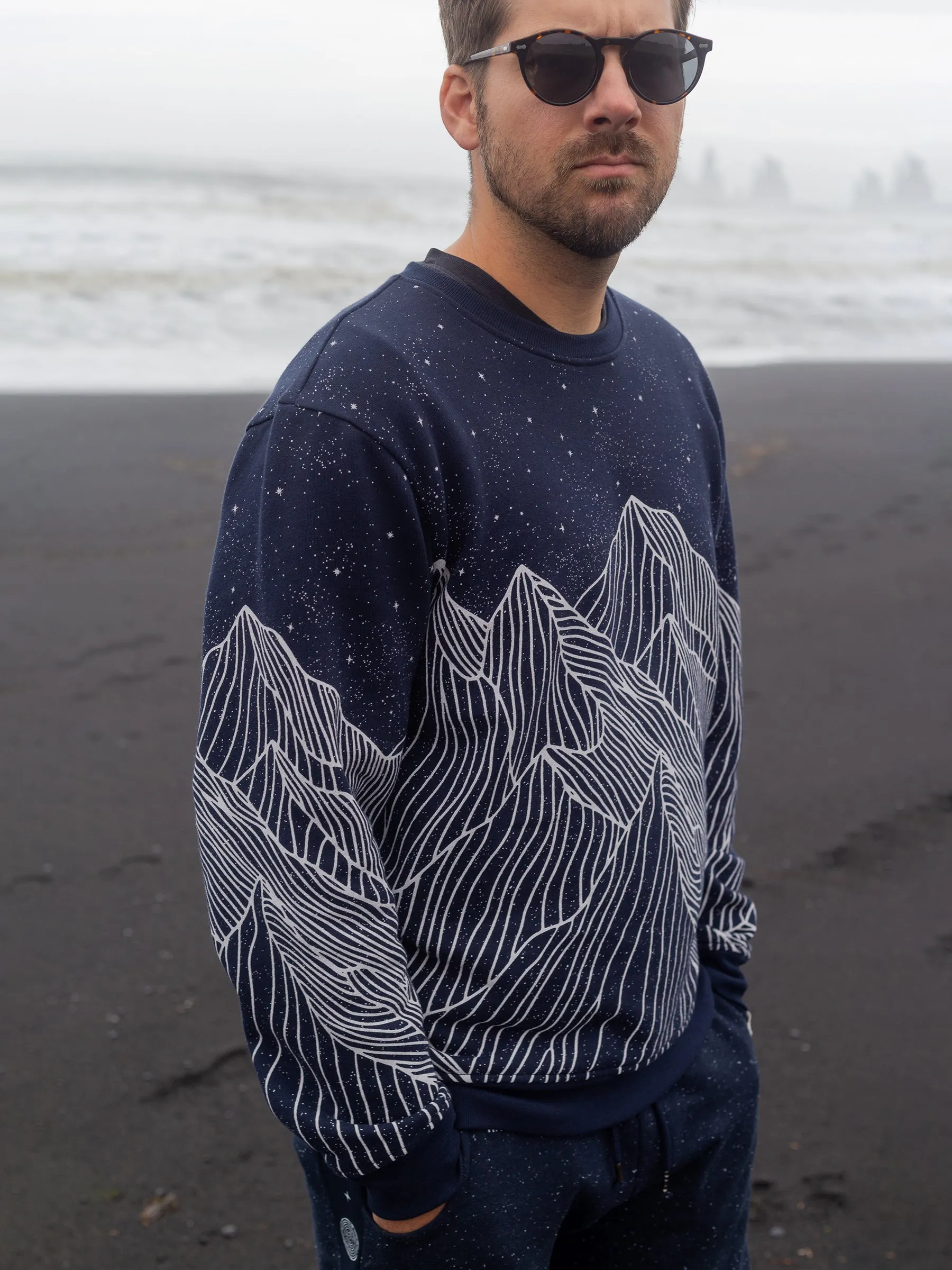 Alpine Etching Pullover