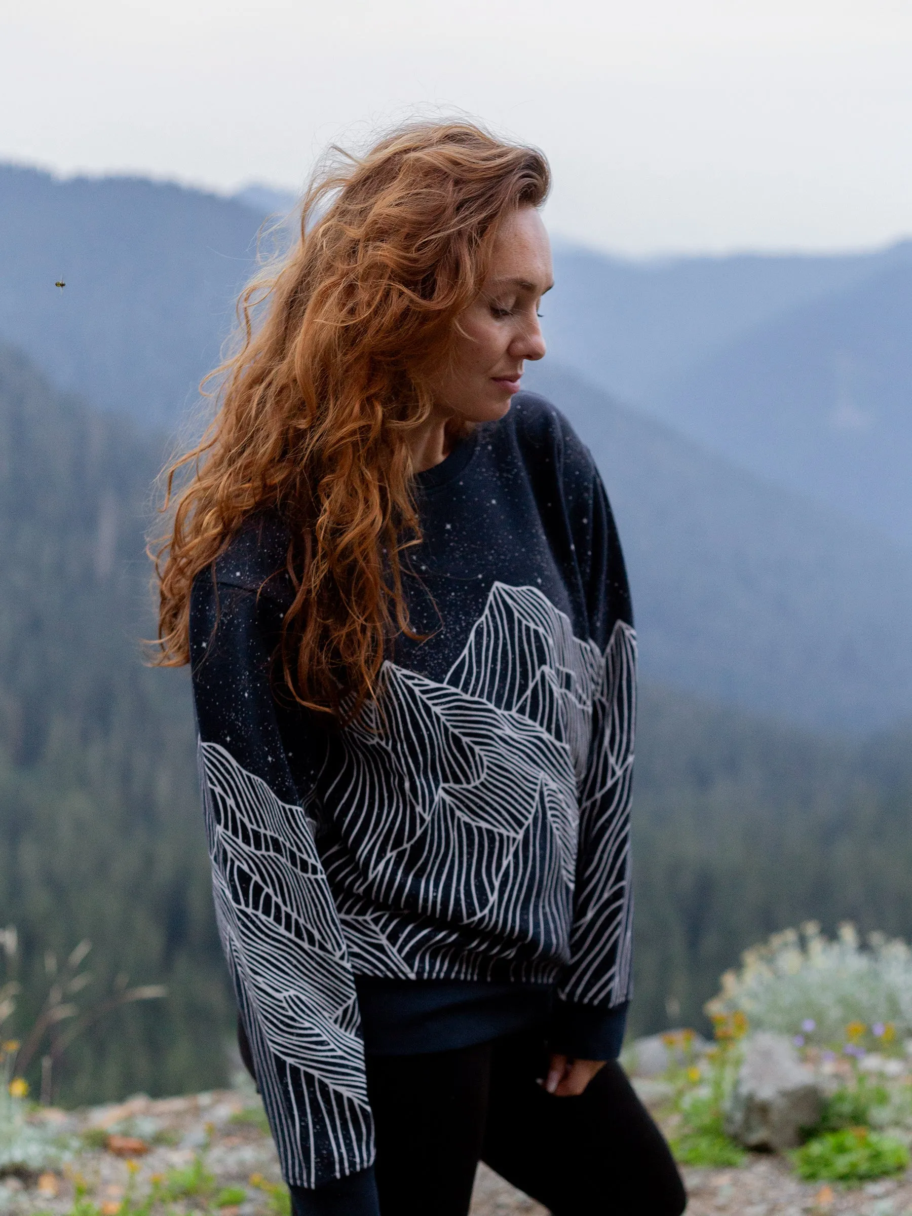 Alpine Etching Pullover