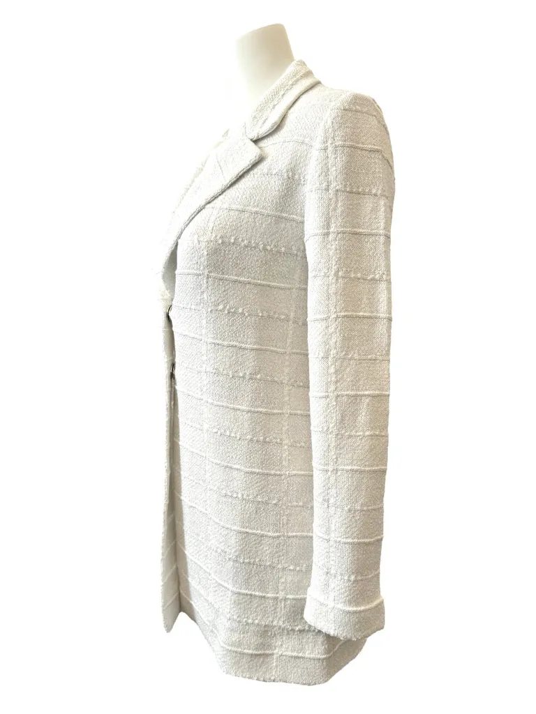 Amina Rubinacci Pastello Jacket White