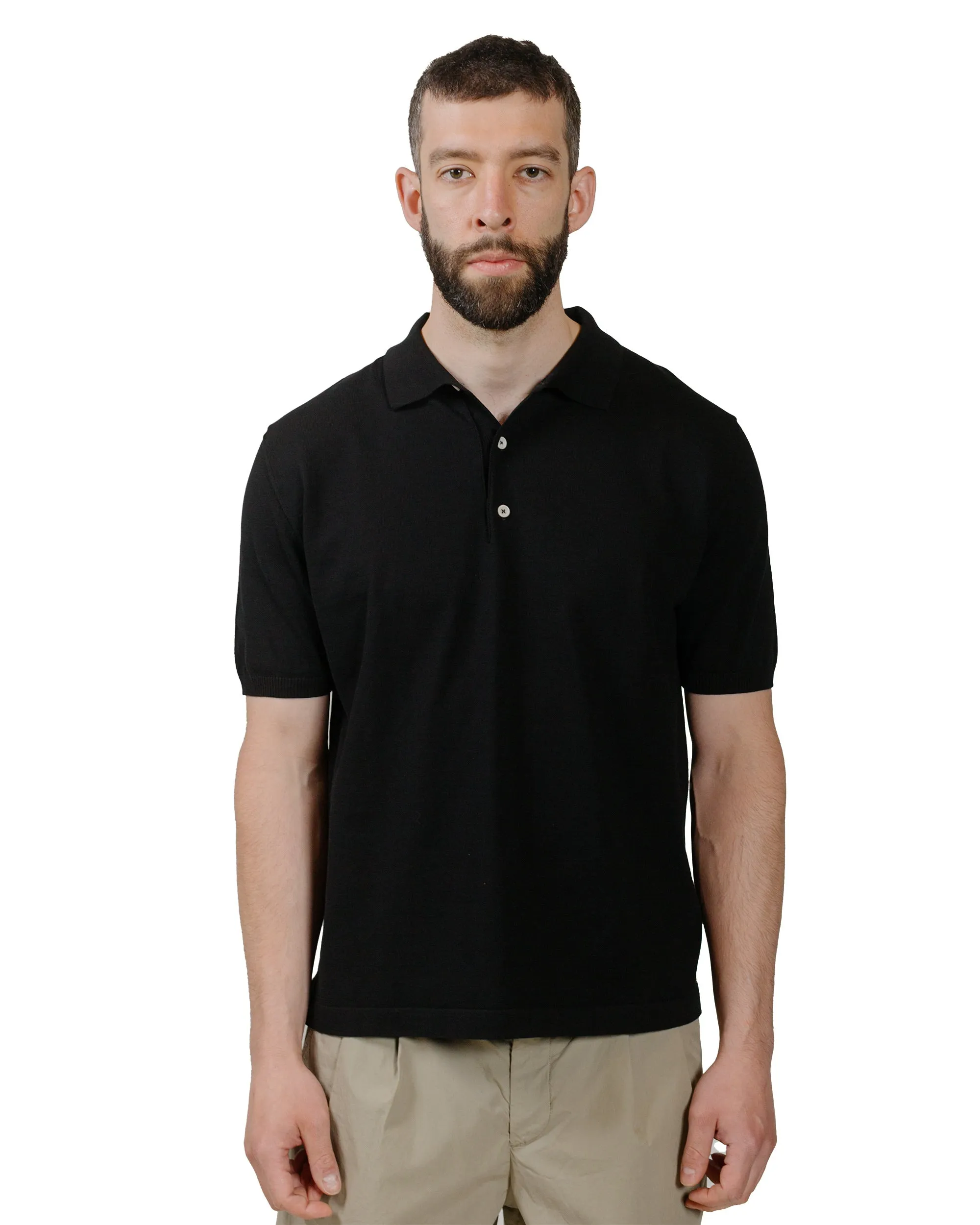 Andersen-Andersen Polo Short Black