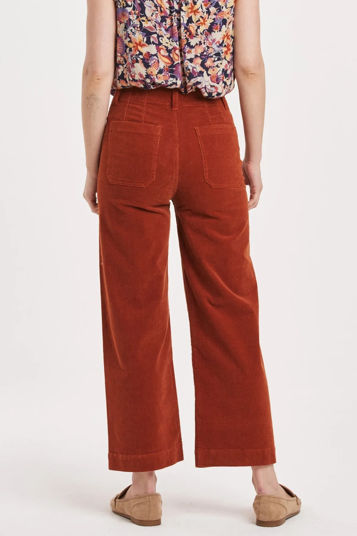 Another Love Analei Corduroy Pants- Roasted Pecan