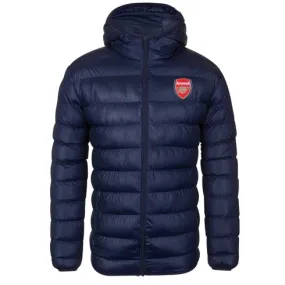 Arsenal Official Mens Quilted Jacket