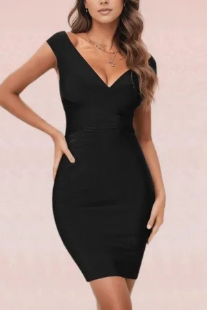 Ash Bandage Dress - Classic Black