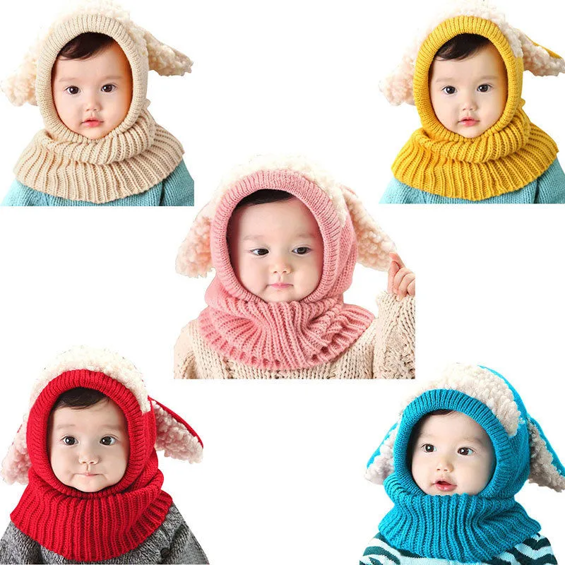 Baby Hood Scarf Caps