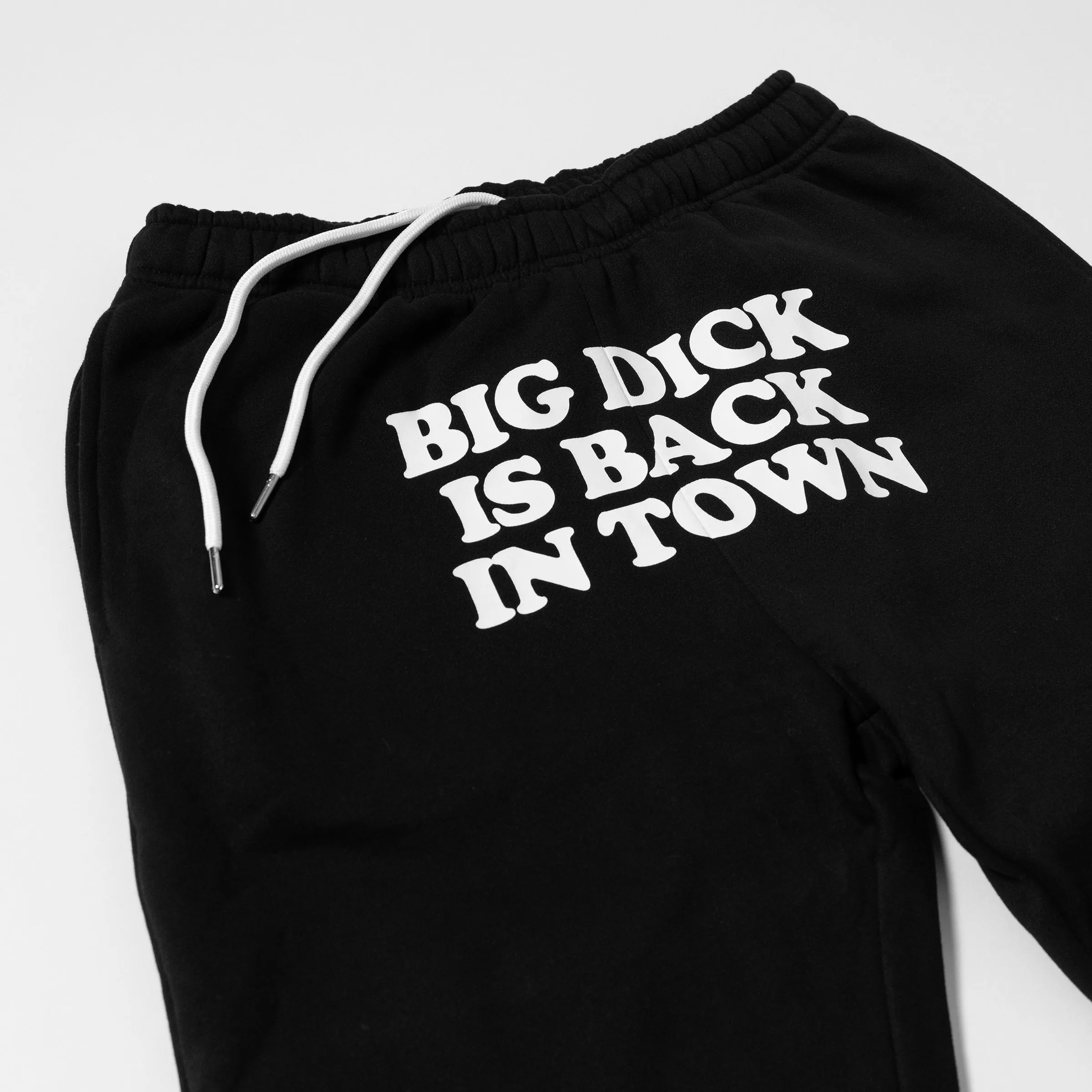 Back In Town Black Sweatpants