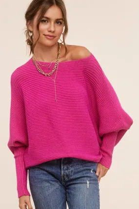 Baggy Look Dolman Sleeve Mae Sweater