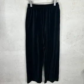 Balenciaga Velour Wide Leg Sweatpants