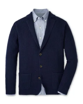 BIRCH SWEATER BLAZER - NAVY