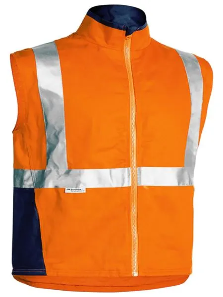 Bisley Taped Hi Vis 3 In 1 Drill Jacket-(BJ6970T)