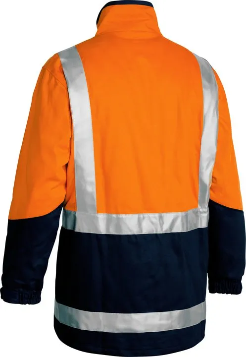 BJ6970T Bisley 3M Taped Hi Vis 3 In 1 Drill Jacket