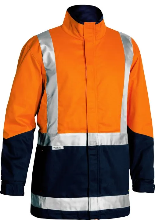 BJ6970T Bisley 3M Taped Hi Vis 3 In 1 Drill Jacket