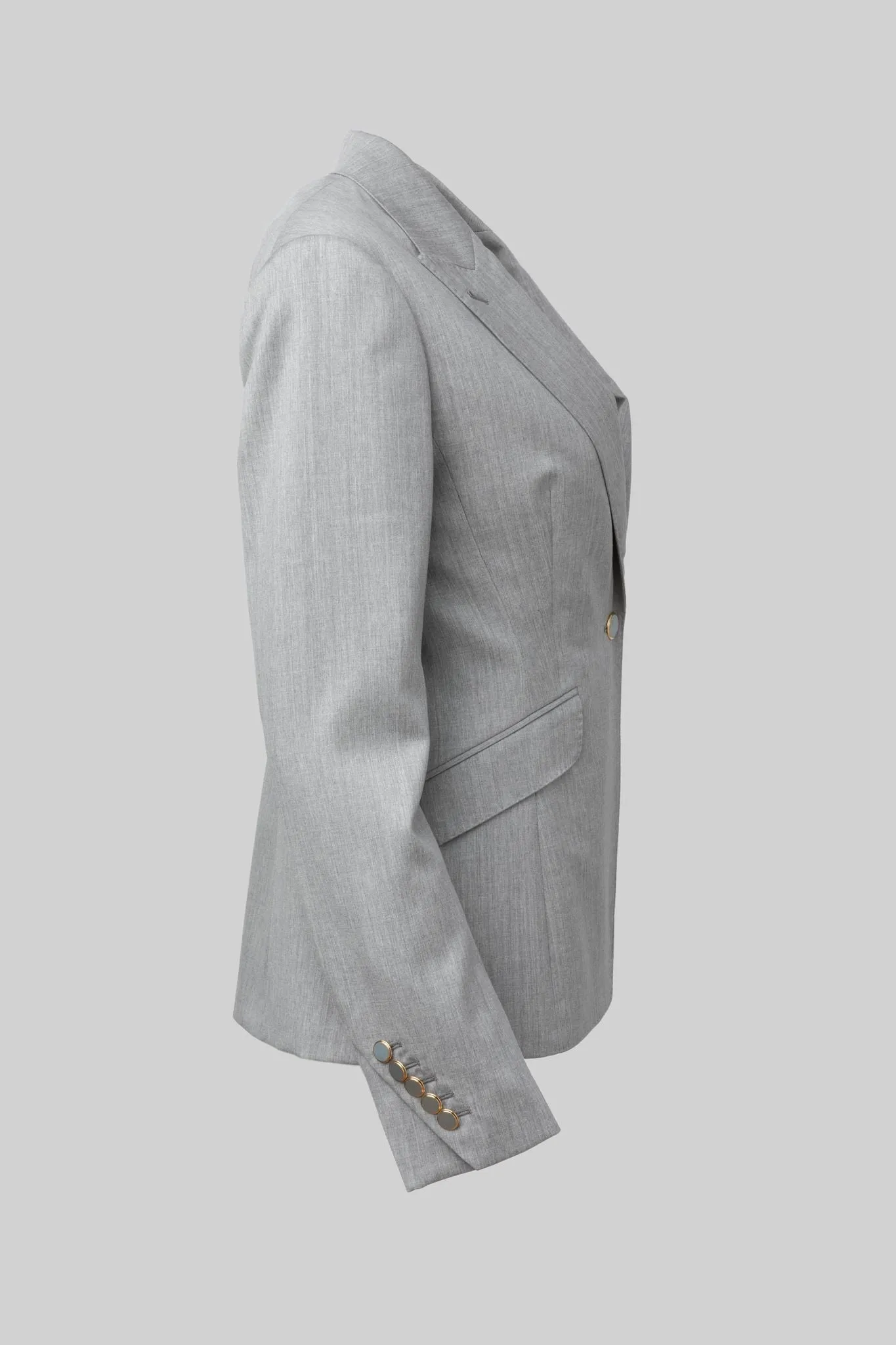 Blazer - Platinum Grey Mélange