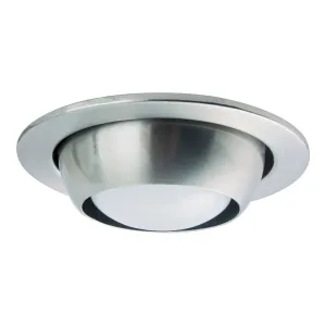 Boston Harbor TRIM205-BN (MTM5) Recessed Light Eyeball Trim, Steel Body, Brushed Nickel, Painting