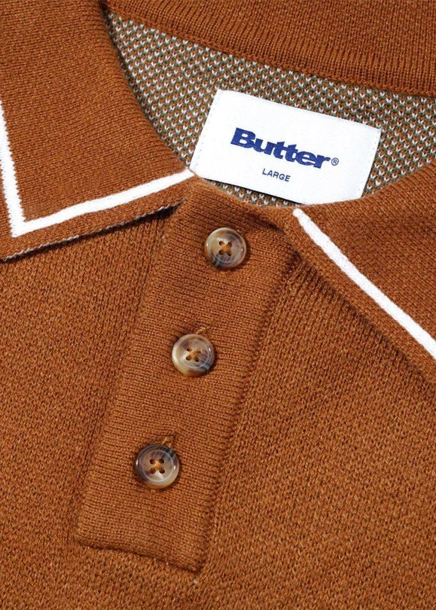 Bowler Knit Sweater - Brown