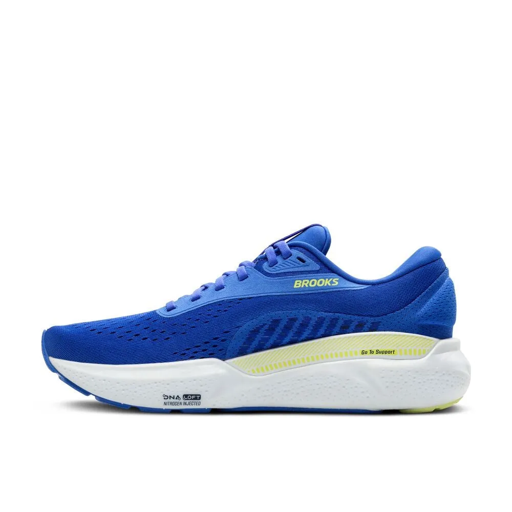 Brooks Adrenaline Gts 24 Narrow(Mens) - Cobalt/NeoYellow/Peacoat