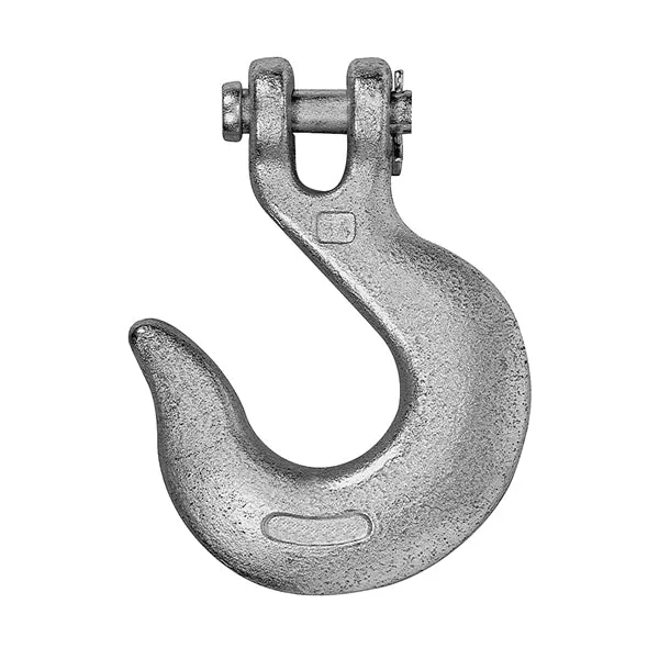 Campbell T9401624 Clevis Slip Hook, 3/8 in, 5400 lb Working Load, 43 Grade, Steel, Zinc