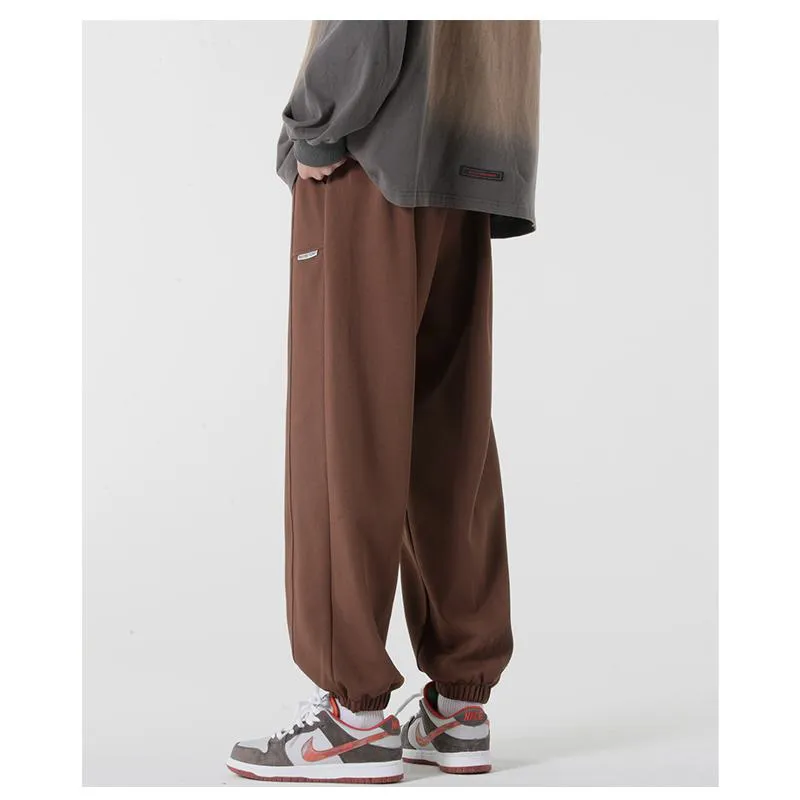 Casual Sports Knitted Tapered Pants