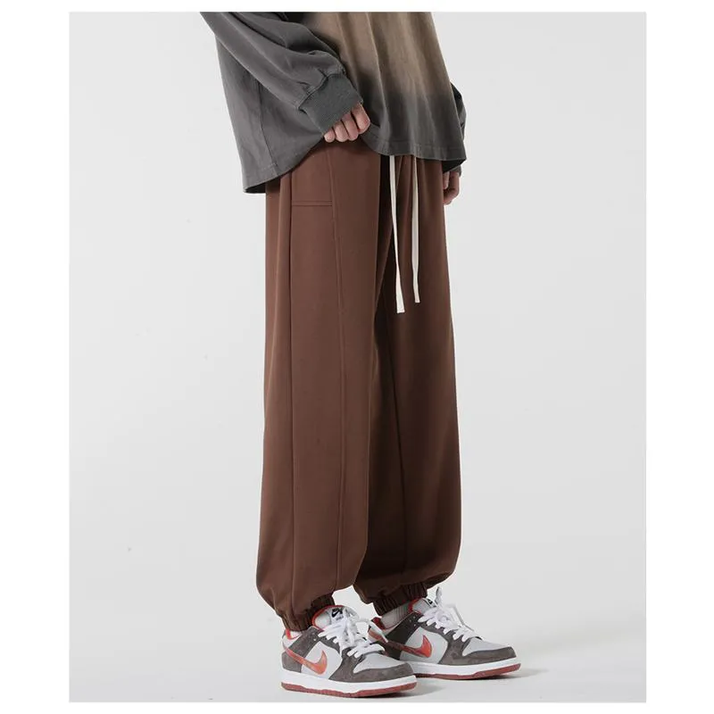 Casual Sports Knitted Tapered Pants