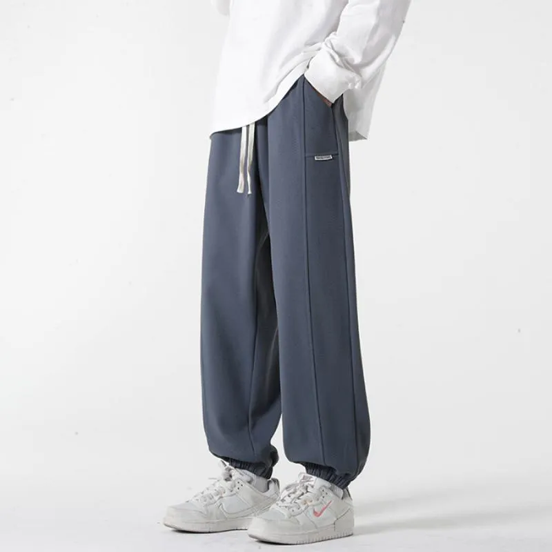 Casual Sports Knitted Tapered Pants