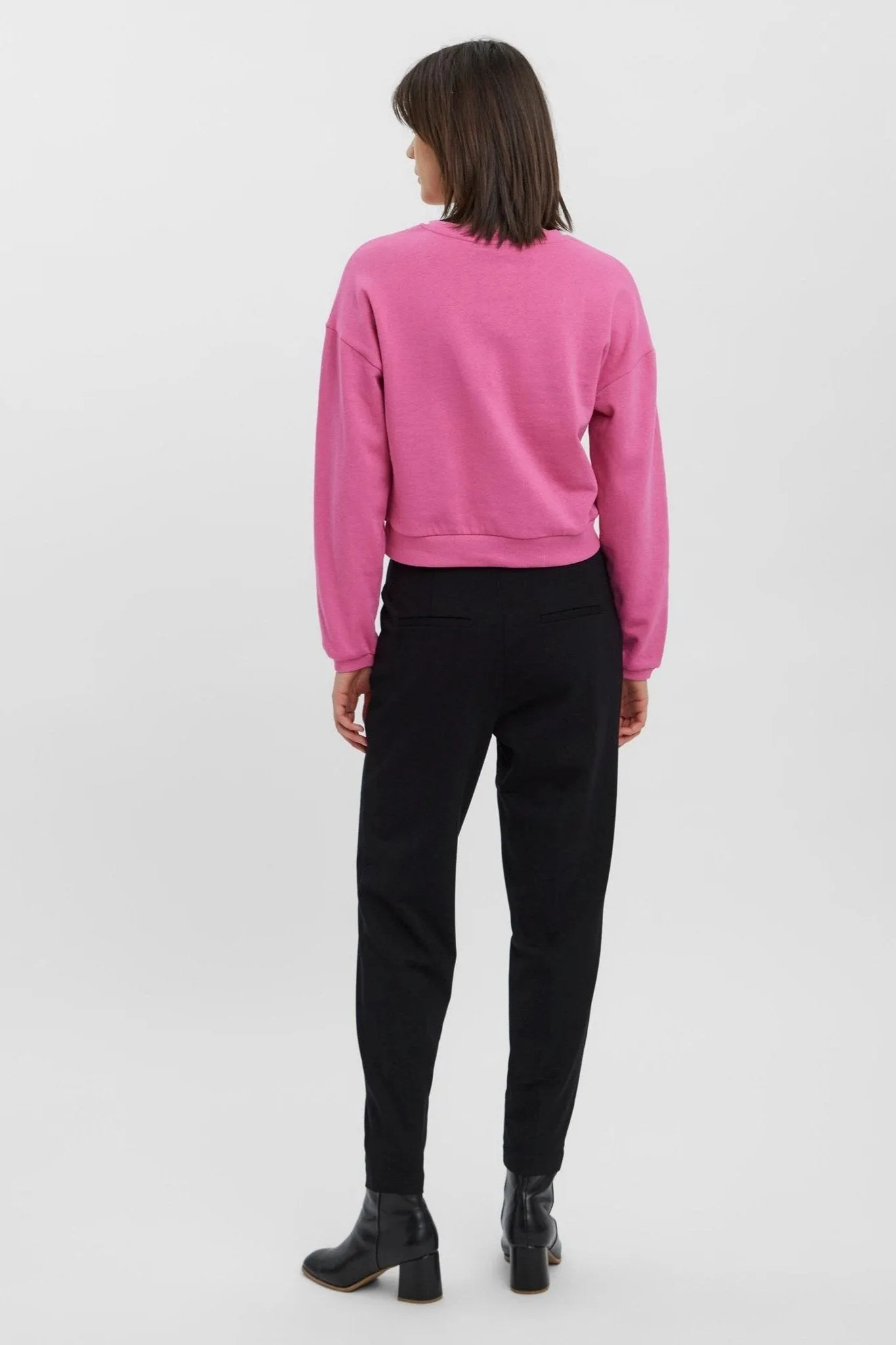 Chicago Rib Sweatshirt  - Pink