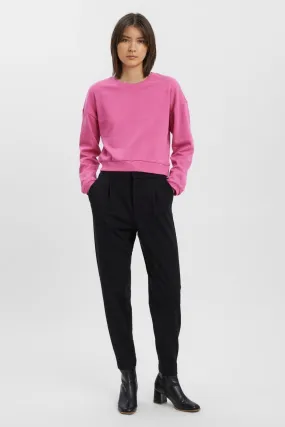 Chicago Rib Sweatshirt  - Pink