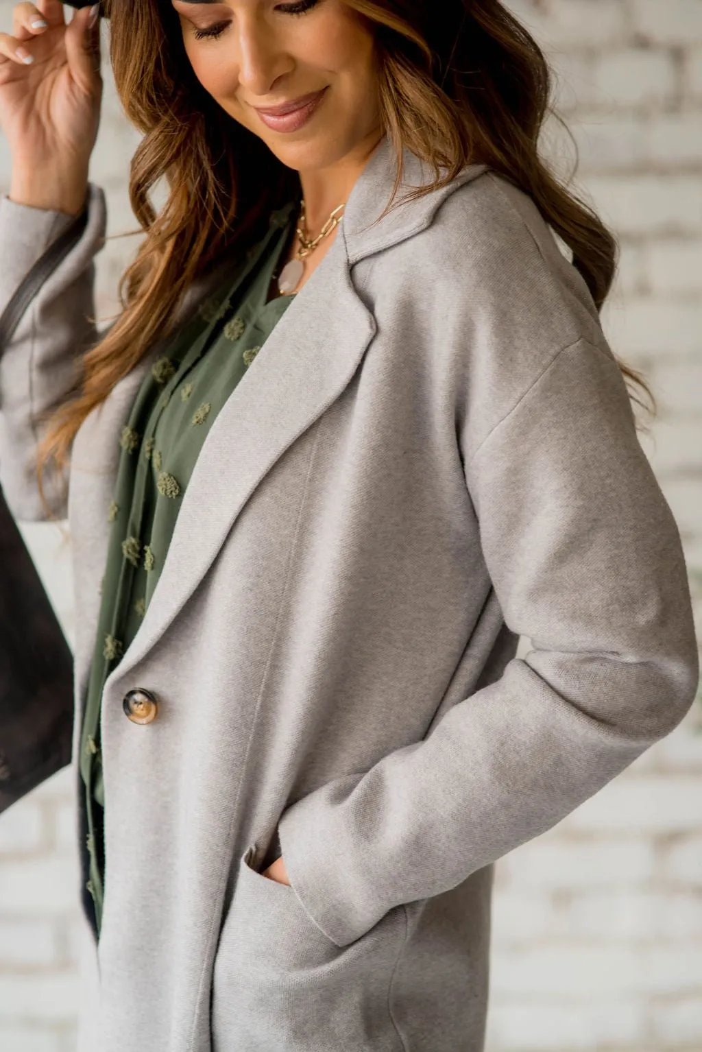 Classy Pocket Tunic Blazer