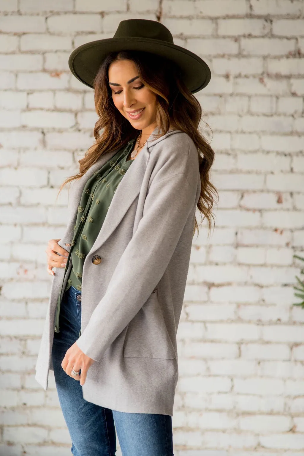 Classy Pocket Tunic Blazer