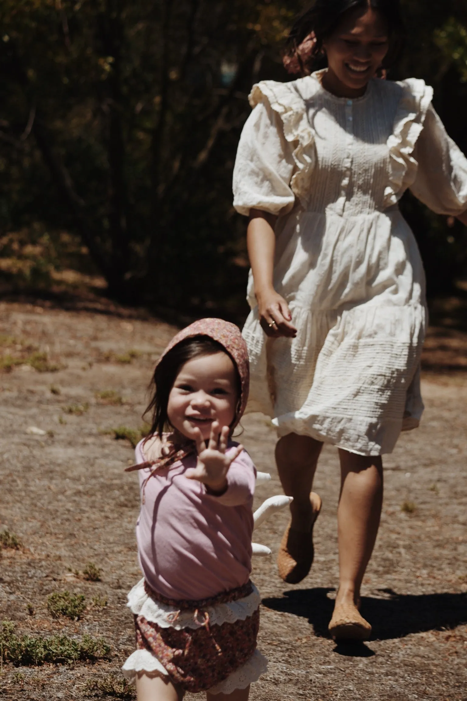 CLEMENTINE BUTTON DOWN DRESS ANTIQUE WHITE