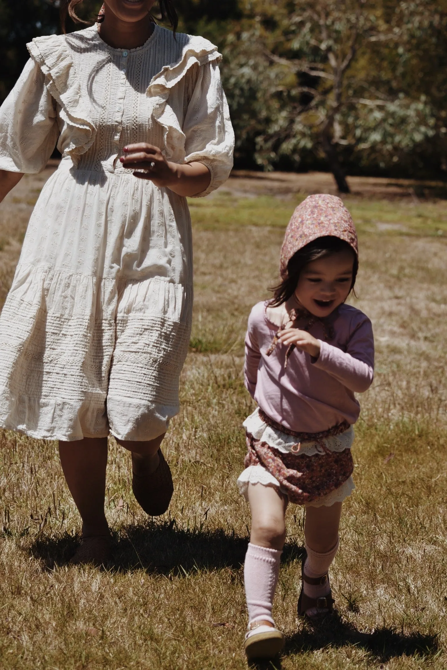 CLEMENTINE BUTTON DOWN DRESS ANTIQUE WHITE