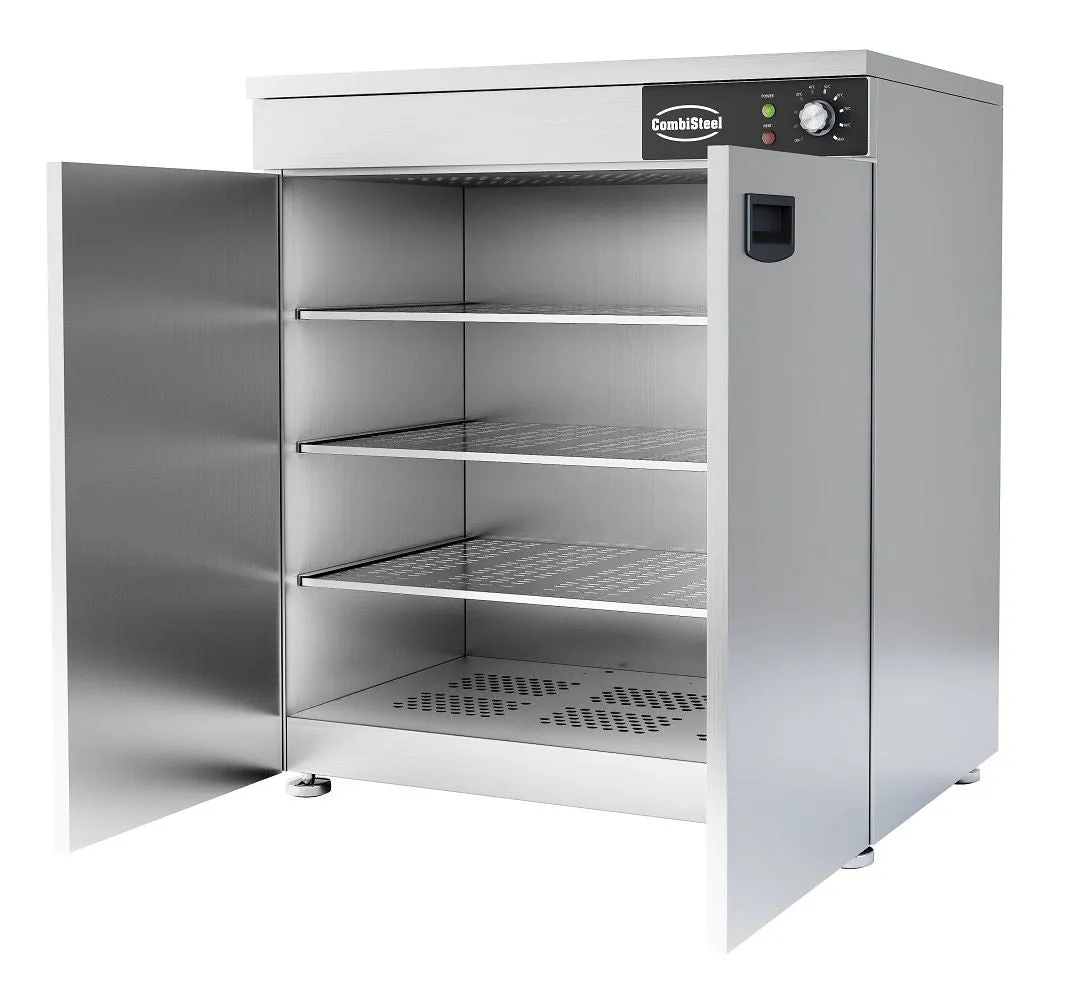 Combisteel Double Door Hot Cupboard / Plate Warmer 120 Plate - 7518.0010