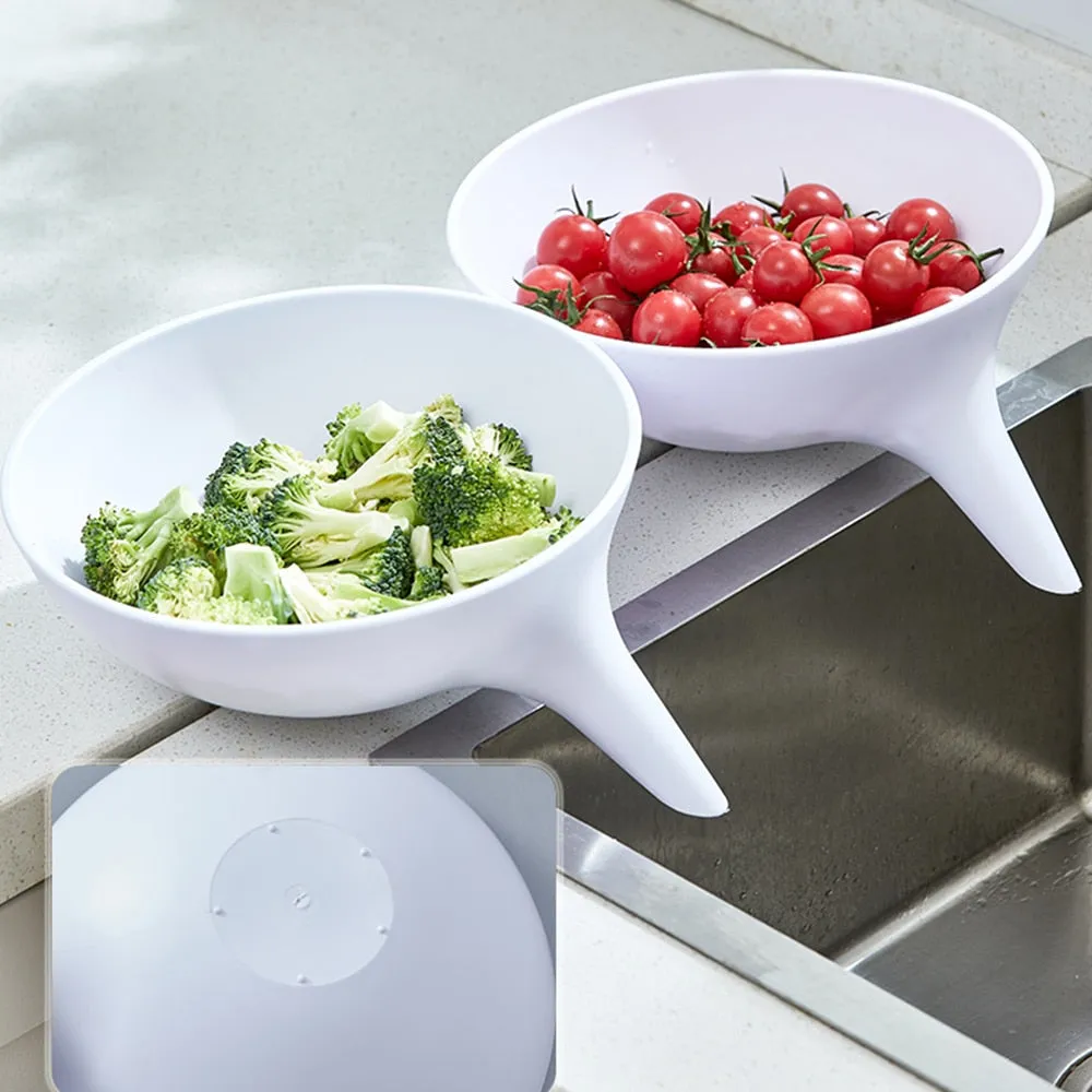 Creative Non-Slip Vegetable Drainer Basket