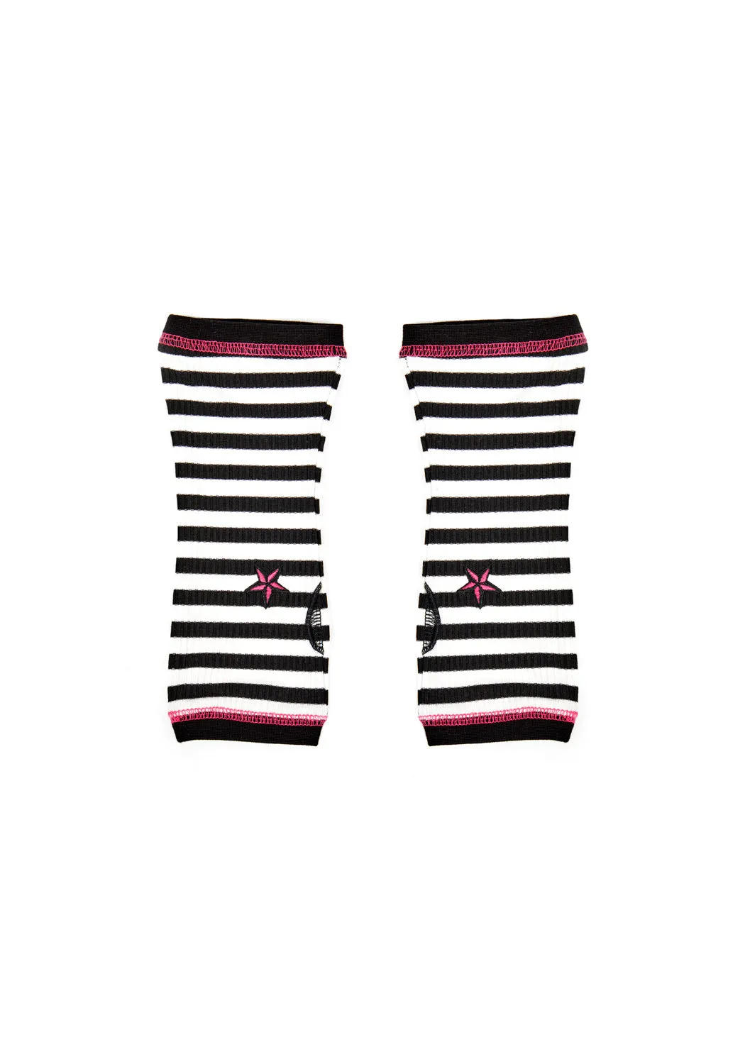 Cry Space Stripe Arm Warmers