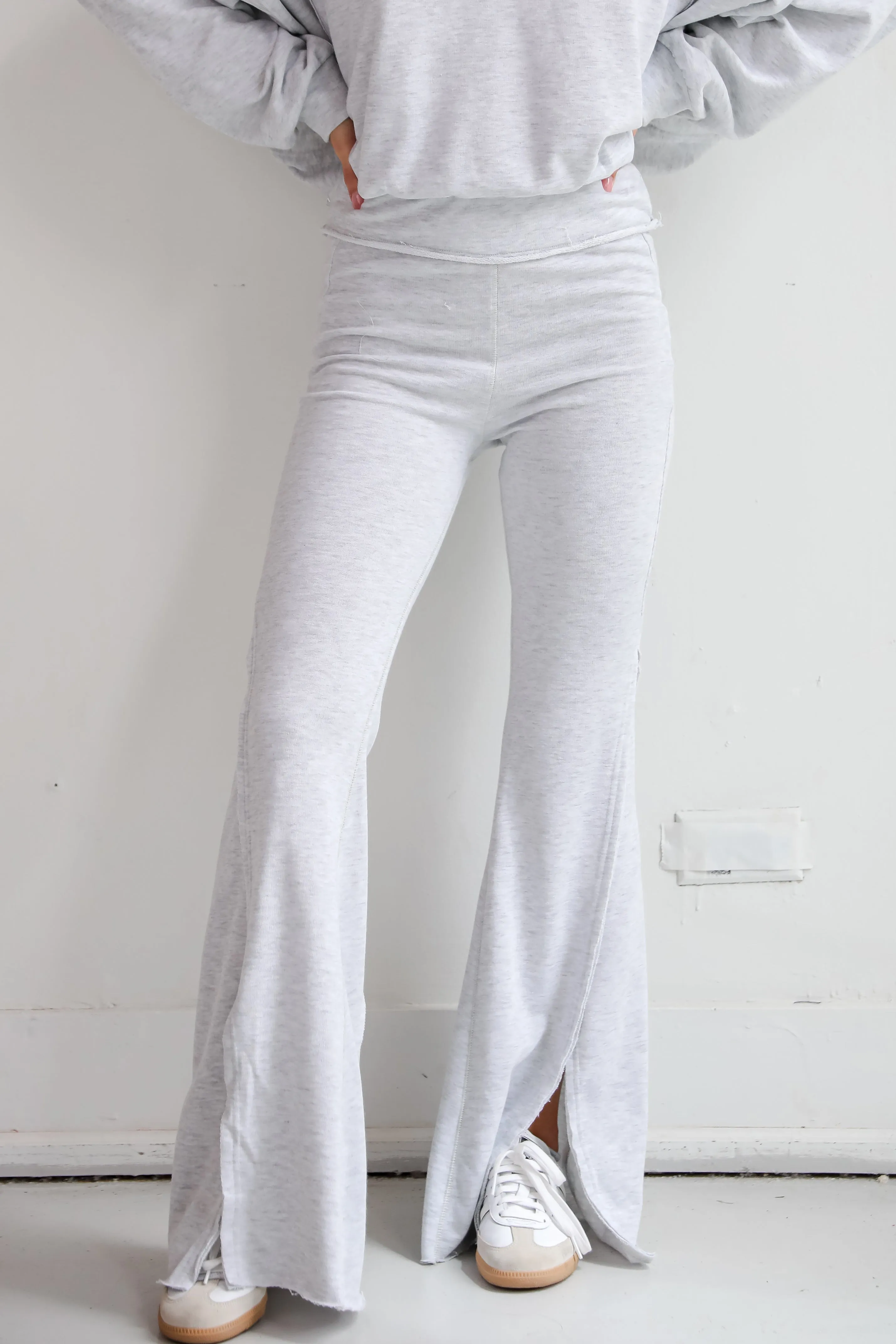 Cuddly Delight Flared Sweatpants