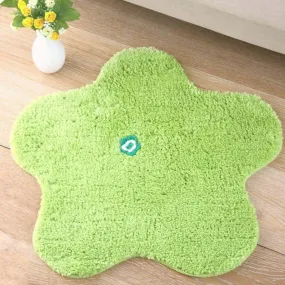 Cute Aqua Bathroom Rug