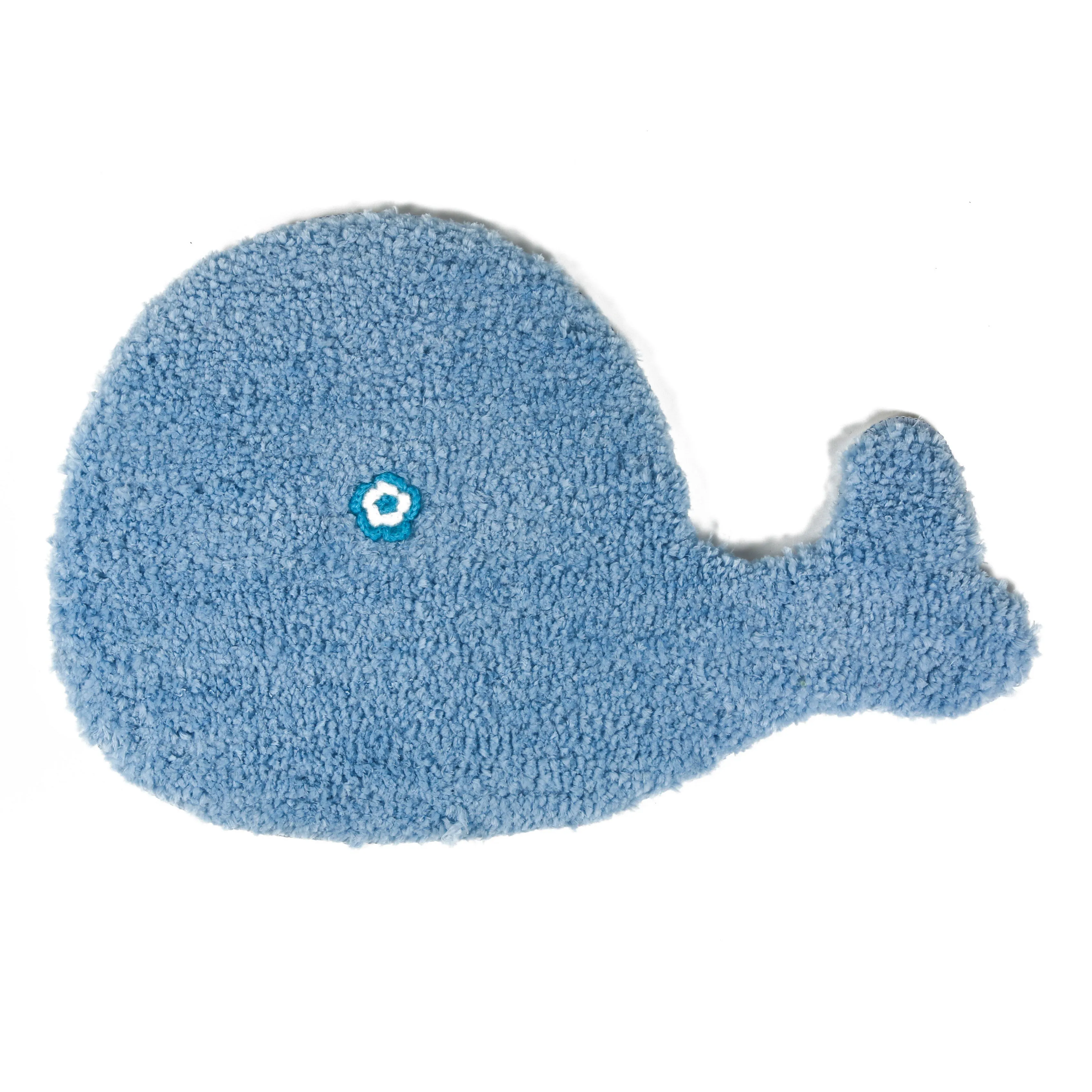 Cute Aqua Bathroom Rug