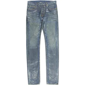 Dior Blue Waxed Claw Mark  denim S/S07 “We Look Great Together”  29 (fit 31)