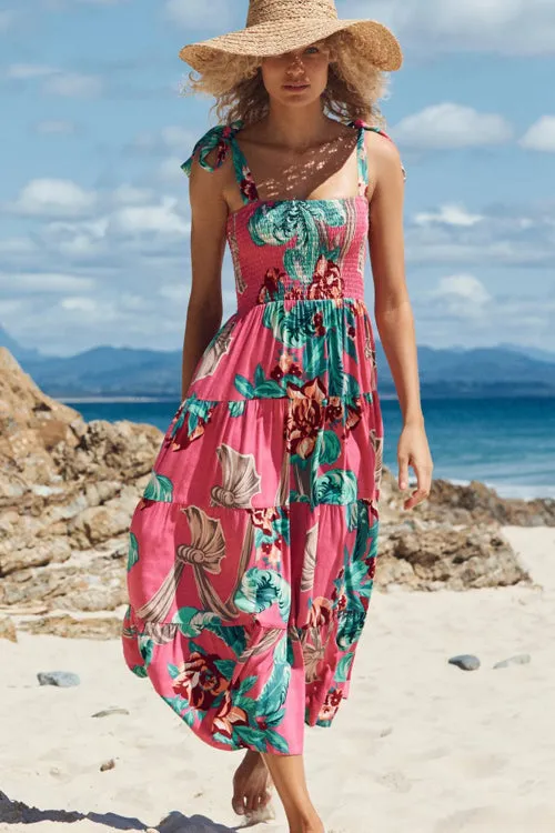 Dreamy Romance Printed Maxi Dress - 4 Colors