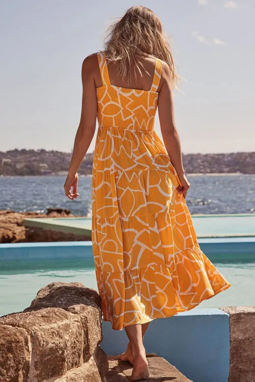 Dreamy Romance Printed Maxi Dress - 4 Colors