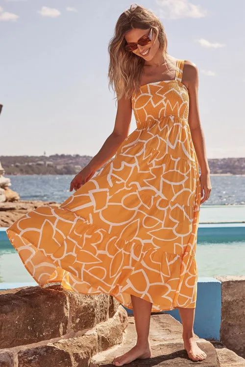 Dreamy Romance Printed Maxi Dress - 4 Colors