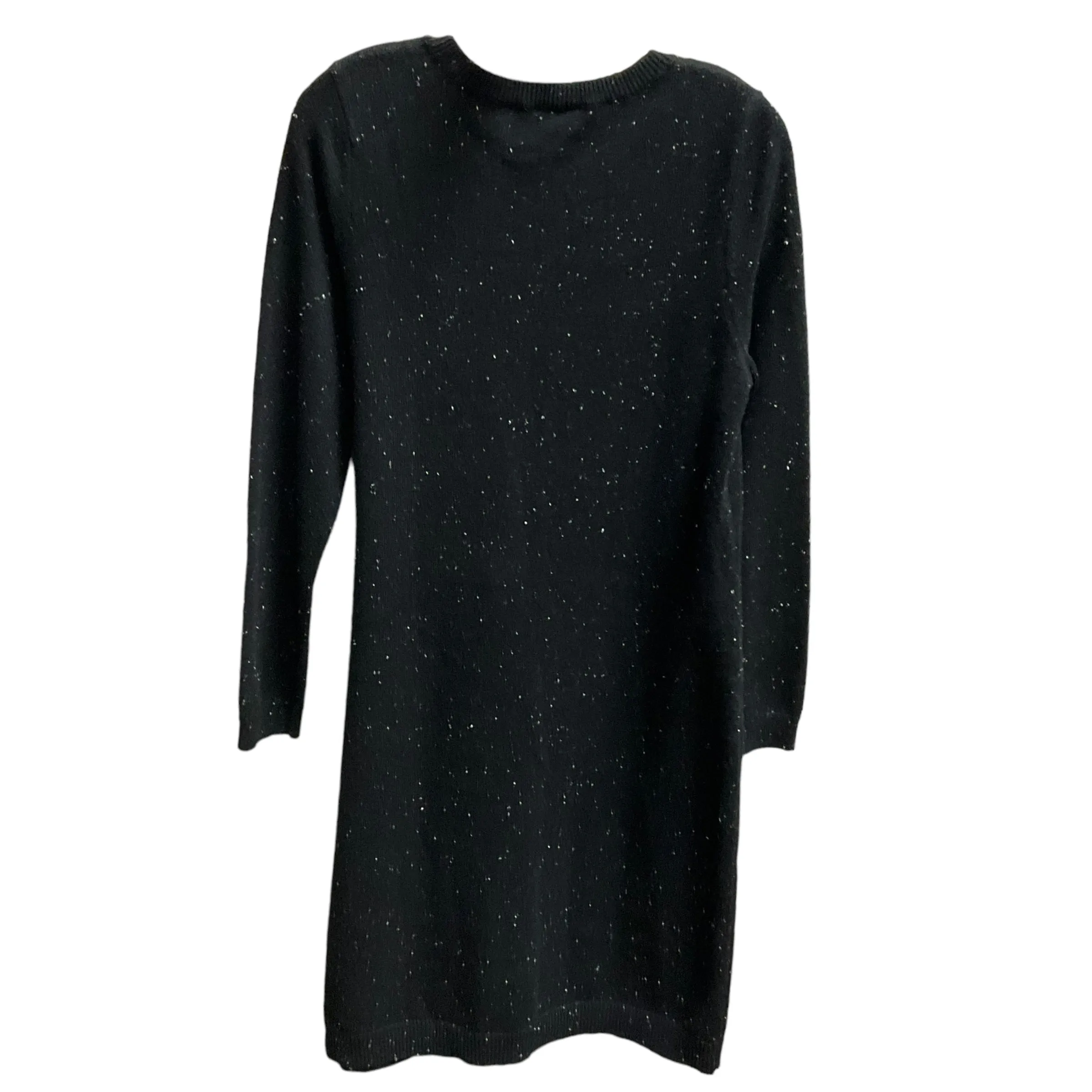 Dress Sweater By Talbots In Black, Size: L