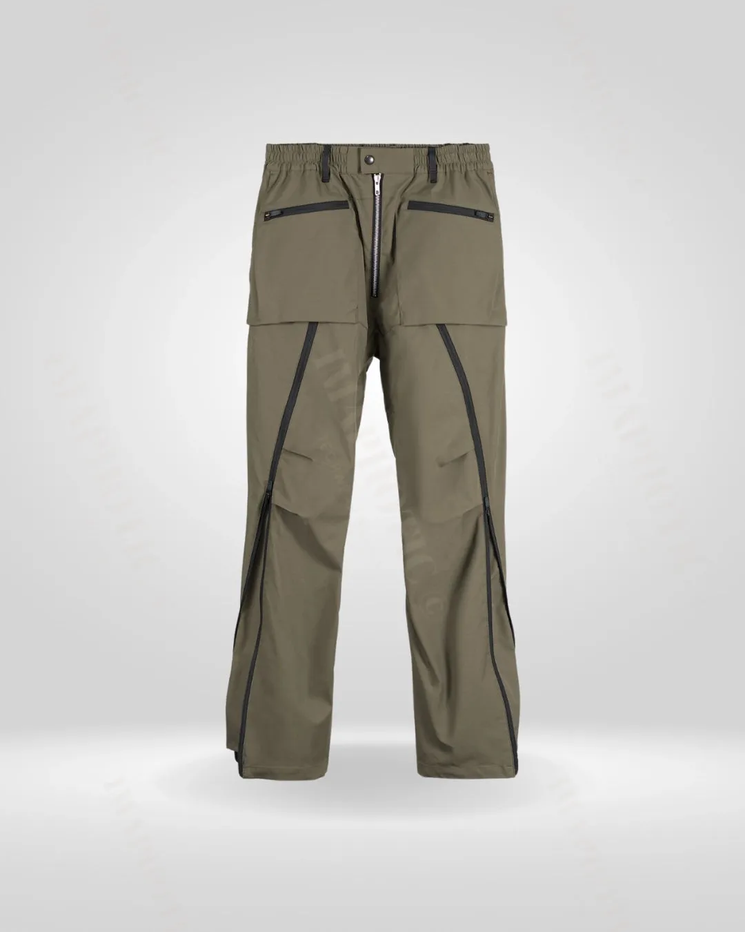 Durable Side Zipper Pants