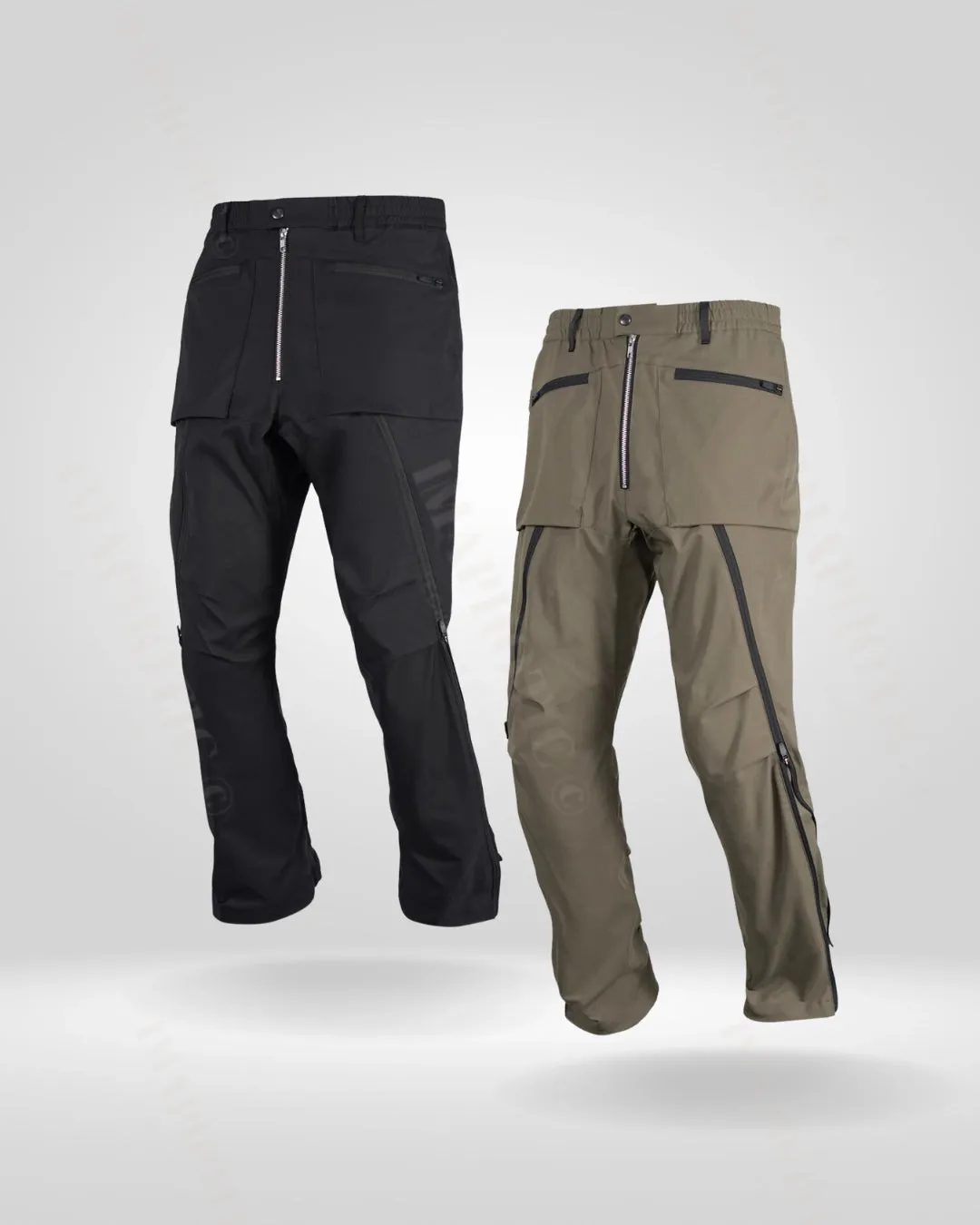 Durable Side Zipper Pants